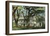 The Elms Mansion, Natchez, Mississippi-null-Framed Art Print