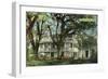 The Elms Mansion, Natchez, Mississippi-null-Framed Art Print