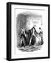 The Elopement, Early-Mid 19th Century-George Cruikshank-Framed Giclee Print