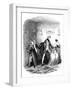 The Elopement, Early-Mid 19th Century-George Cruikshank-Framed Giclee Print