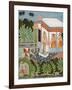 The Elopement of Dhola and Maru, Bundi circa 1750-null-Framed Giclee Print