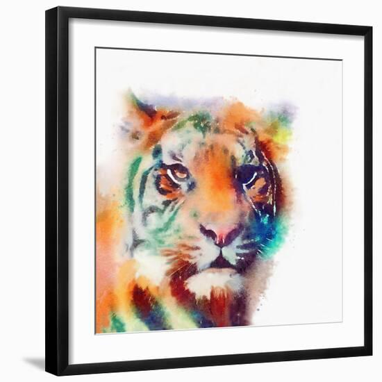 The Elusive II-Jacqueline Maldonado-Framed Art Print