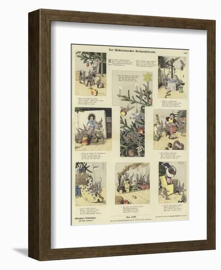 The Elves' Christmas Joy-null-Framed Giclee Print