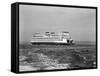 The Elwha on Puget Sound-Ray Krantz-Framed Stretched Canvas