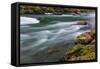 The Elwha River in Olympic National Park, Washington State, USA-Chuck Haney-Framed Stretched Canvas