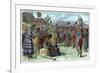 The emancipation of slaves on a West Indian plantation, early 19th century c1895-French School-Framed Giclee Print