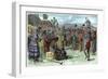 The emancipation of slaves on a West Indian plantation, early 19th century c1895-French School-Framed Giclee Print