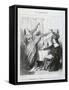 The Emancipation of Women-Honore Daumier-Framed Stretched Canvas