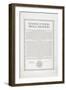 The Emancipation Proclamation. Abraham Lincoln Declares All Slaves in the United States Free-null-Framed Giclee Print