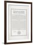 The Emancipation Proclamation. Abraham Lincoln Declares All Slaves in the United States Free-null-Framed Giclee Print