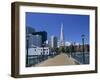 The Embarcadero Center and the Transamerica Pyramid, San Francisco, California, North America-Fraser Hall-Framed Photographic Print