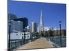 The Embarcadero Center and the Transamerica Pyramid, San Francisco, California, North America-Fraser Hall-Mounted Photographic Print