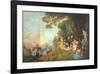 The Embarkation for Cythera-Antoine Watteau-Framed Collectable Print
