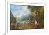 The Embarkation for Cythera-Jean Antoine Watteau-Framed Giclee Print
