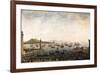 The Embarkation of Charles III in the Port of Naples-Antonio Joli-Framed Premium Giclee Print