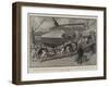 The Embarkation of the Army Corps, Artillery Embarking at Southampton-null-Framed Giclee Print