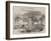 The Embarkation of the Prince of Wales at the Queen's Wharf, St John'S, Newfoundland-null-Framed Giclee Print