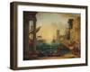 'The Embarkation of the Queen of Sheba', 1648, (c1915)-Claude Lorrain-Framed Giclee Print