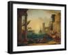 'The Embarkation of the Queen of Sheba', 1648, (c1915)-Claude Lorrain-Framed Giclee Print