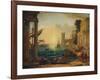 'The Embarkation of the Queen of Sheba', 1648, (c1915)-Claude Lorrain-Framed Giclee Print