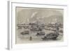 The Embarkation of the Sick and Wounded on Board the Canton-null-Framed Giclee Print