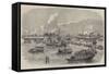 The Embarkation of the Sick and Wounded on Board the Canton-null-Framed Stretched Canvas