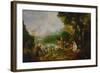 The Embarkment to Cythera-Jean Antoine Watteau-Framed Giclee Print