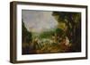 The Embarkment to Cythera-Jean Antoine Watteau-Framed Giclee Print