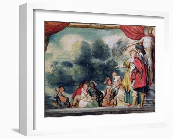 The Embarkment-Jacob Jordaens-Framed Giclee Print