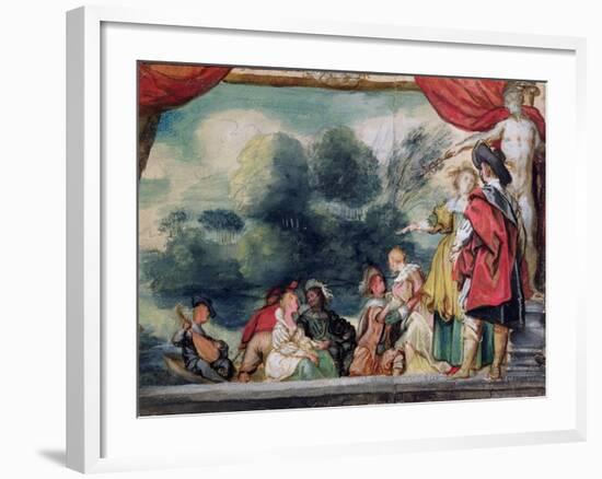 The Embarkment-Jacob Jordaens-Framed Giclee Print