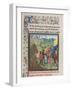 The Embassy of Peter the Hermit and Herluin to Kerbogha, 1460s-null-Framed Giclee Print