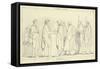 The Embassy to Achilles-John Flaxman-Framed Stretched Canvas