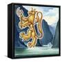 The Emblem of Norway-null-Framed Stretched Canvas