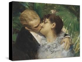 The Embrace, 1882-83-Anders Zorn-Stretched Canvas