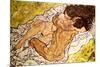 The Embrace, 1917-Egon Schiele-Mounted Giclee Print