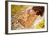 The Embrace, 1917-Egon Schiele-Framed Giclee Print
