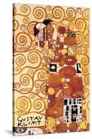 The Embrace-Gustav Klimt-Stretched Canvas