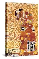 The Embrace-Gustav Klimt-Stretched Canvas