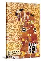 The Embrace-Gustav Klimt-Stretched Canvas