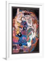 The Embrace-Gustav Klimt-Framed Art Print