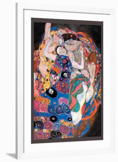 The Embrace-Gustav Klimt-Framed Art Print