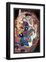 The Embrace-Gustav Klimt-Framed Art Print