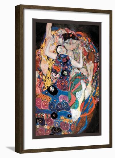 The Embrace-Gustav Klimt-Framed Art Print