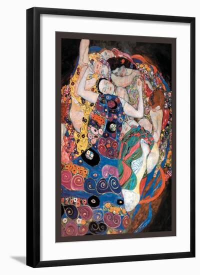 The Embrace-Gustav Klimt-Framed Art Print