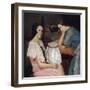 The Embroideress, 19th or 20th Century-Paul Hagen-Framed Giclee Print