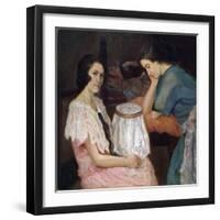 The Embroideress, 19th or 20th Century-Paul Hagen-Framed Giclee Print