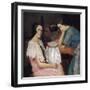 The Embroideress, 19th or 20th Century-Paul Hagen-Framed Giclee Print