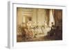 The Embroidery Lesson-Madeleine Lemaire-Framed Giclee Print