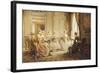 The Embroidery Lesson-Madeleine Lemaire-Framed Giclee Print