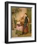 The Embroidery Lesson-Haynes King-Framed Giclee Print